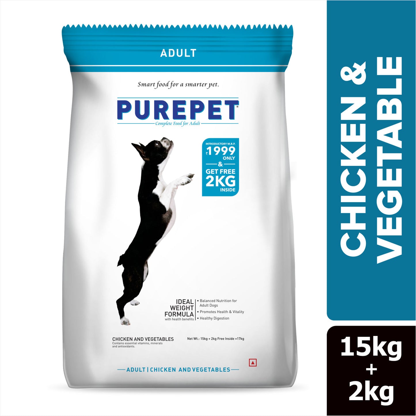 purepet-chicken-vegetable-adult-dog-food 15kg+2kg(Free Inside)