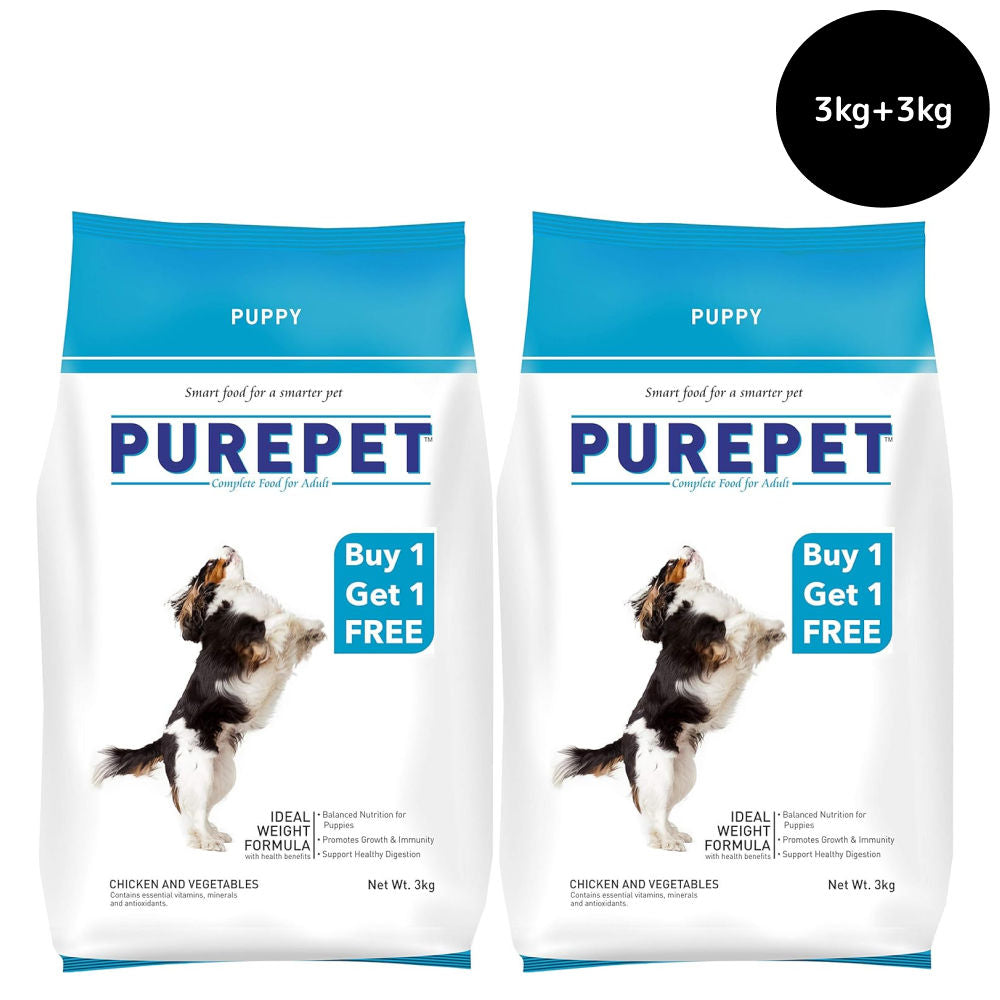 purepet-chicken-vegetable-puppy-dog-food 3kg+3kg(Free)