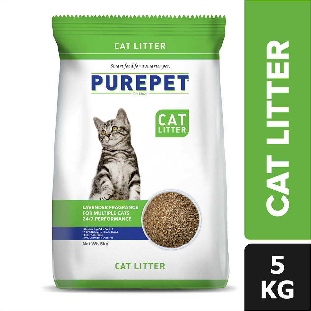 purepet-lavender-scented-clumping-cat-litter 5kg