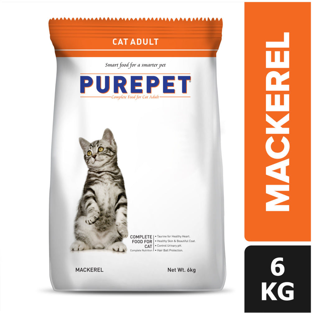 Purepet Mackerel Adult Cat Dry Food — image 6