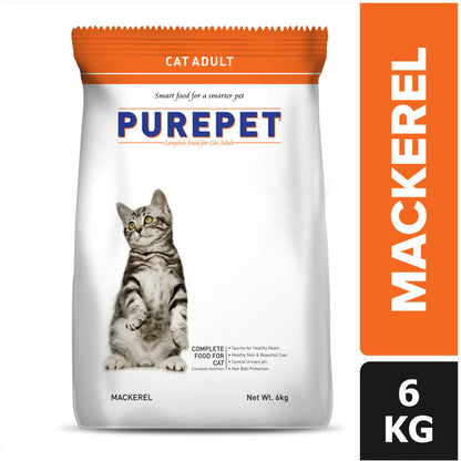 Purepet Mackerel Adult Cat Dry Food — image 6