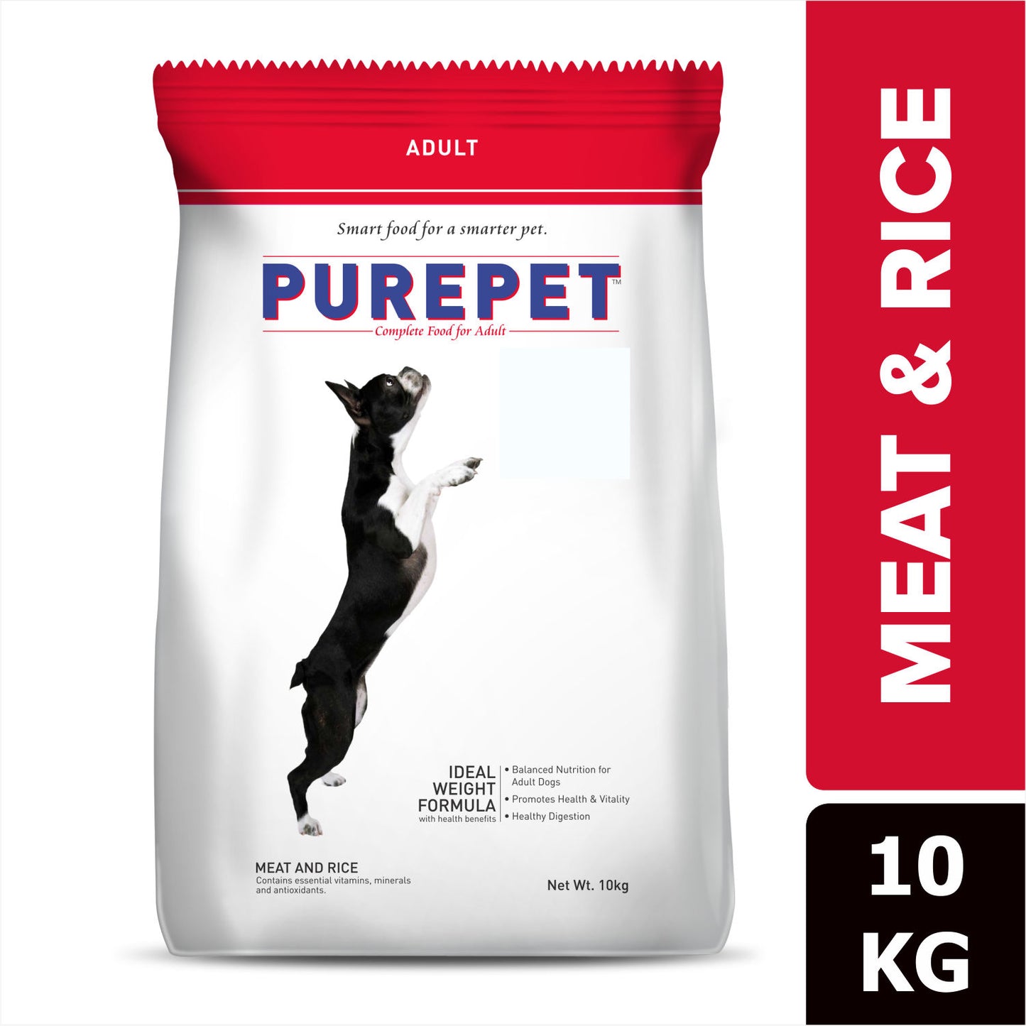 Purepet Meat And Rice Adult Dry Dog Food