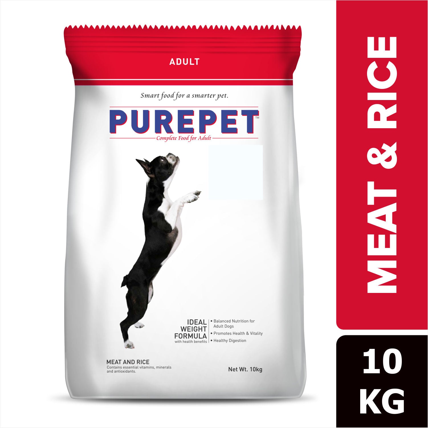 Purepet Meat And Rice Adult Dry Dog Food