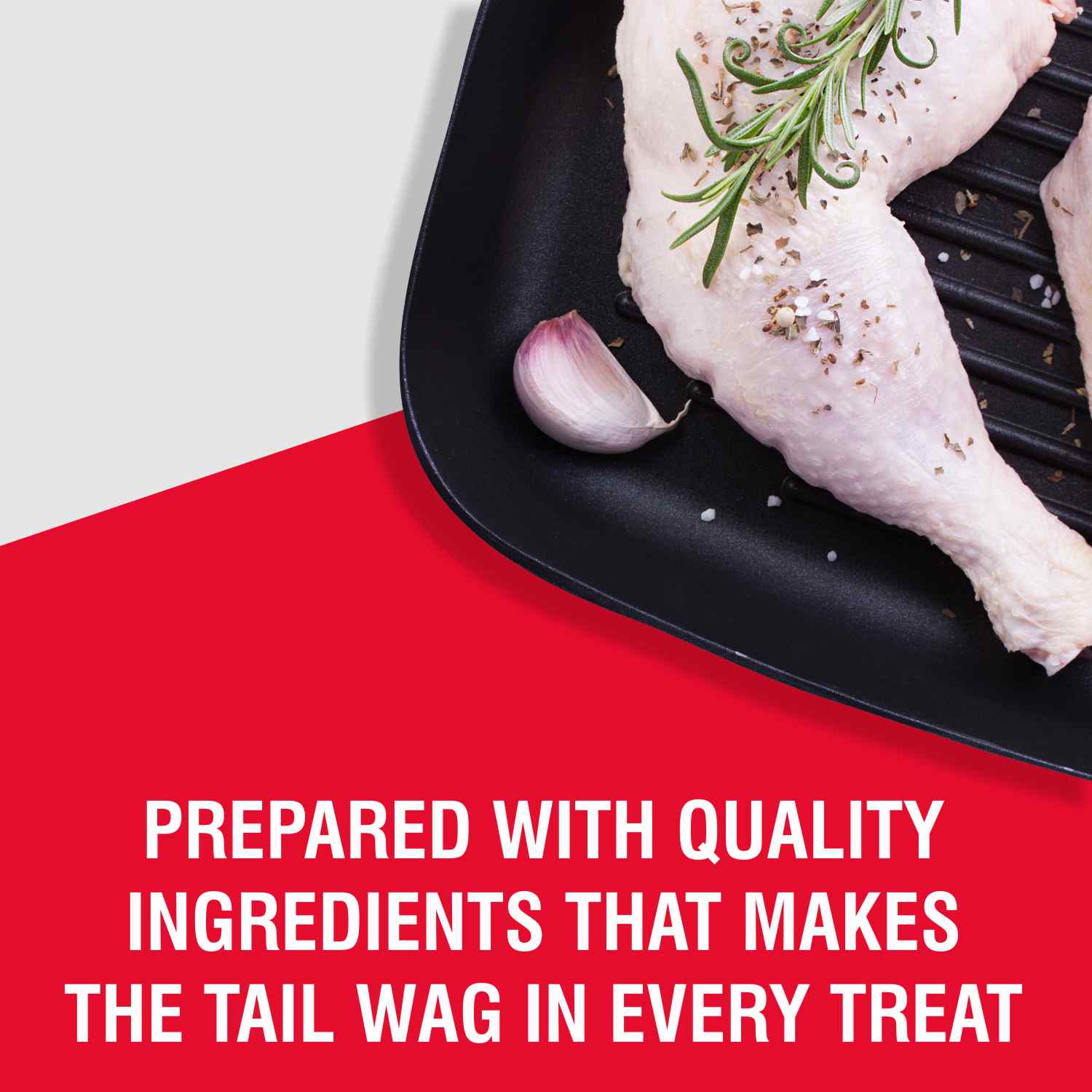 Purepet Mutton Flavour Real Chicken Biscuit Dog Treats — detail shot