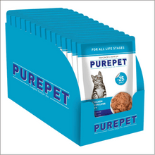 Purepet Real Chicken Chicken Liver In Gravy Cat Wet Food