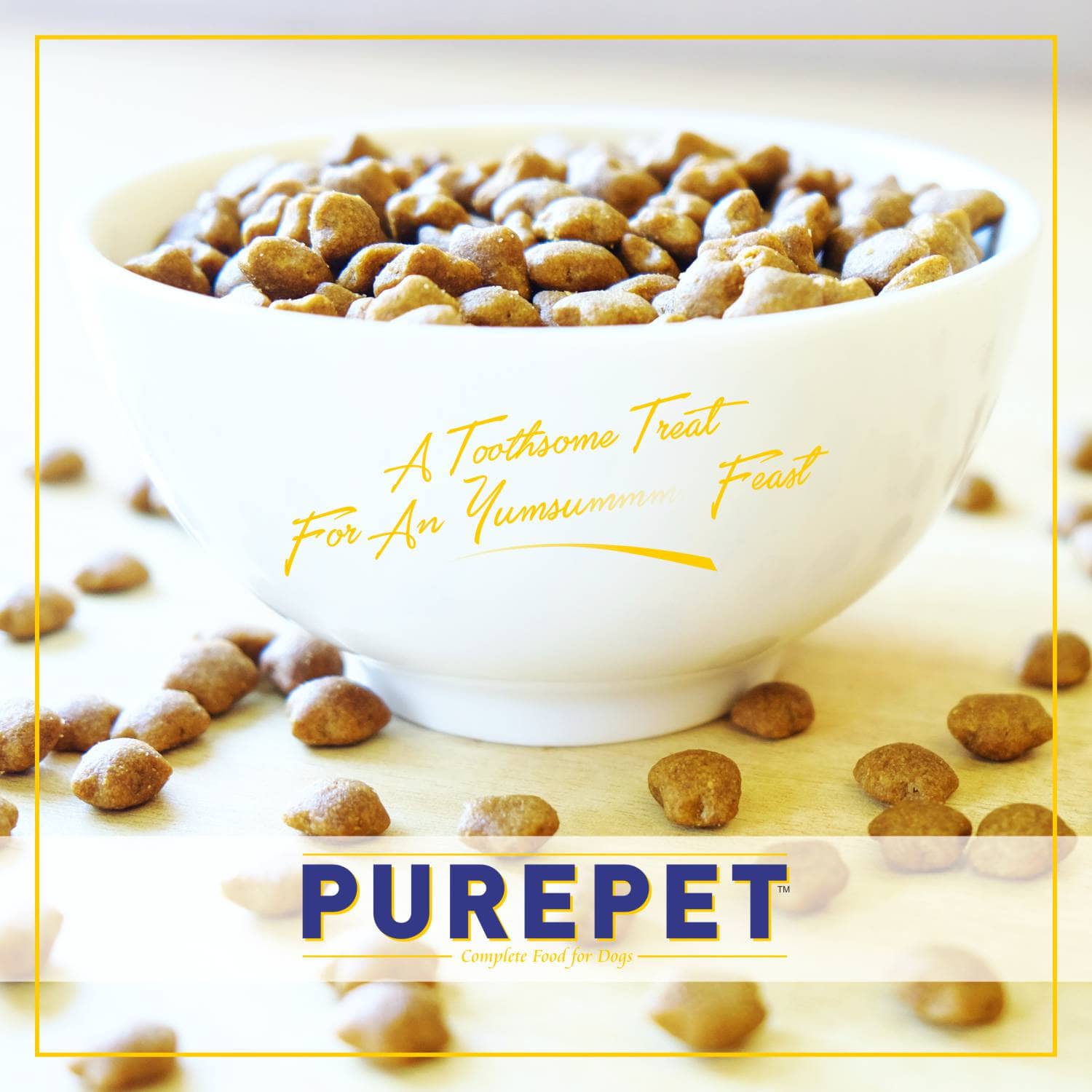 Purepet Seafood Adult Cat Dry Food — detail shot