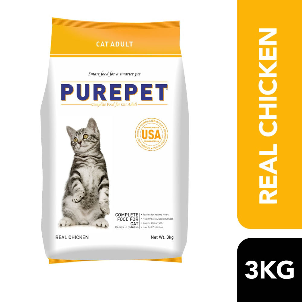 Purepet Real Chicken Adult Dry Cat Food — image 6
