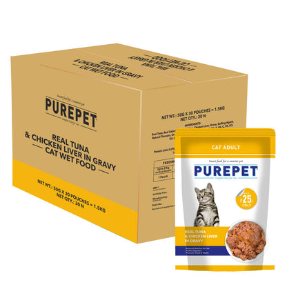 purepet-real-tuna-chicken-liver-in-gravy-cat-wet-food 30x50g