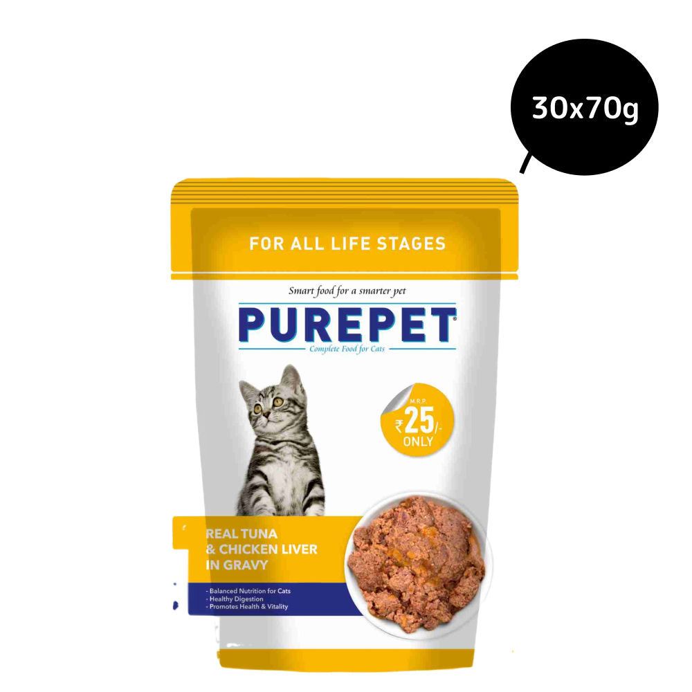purepet-real-tuna-chicken-liver-in-gravy-cat-wet-food 30x70g