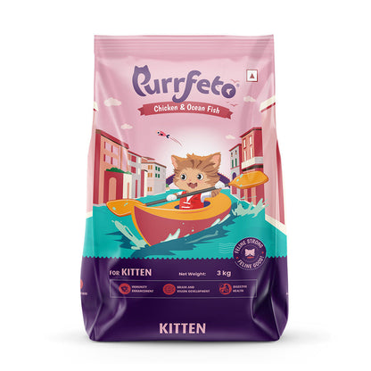 Purrfeto Chicken and Ocean Fish Kitten Cat Dry Food — image 6
