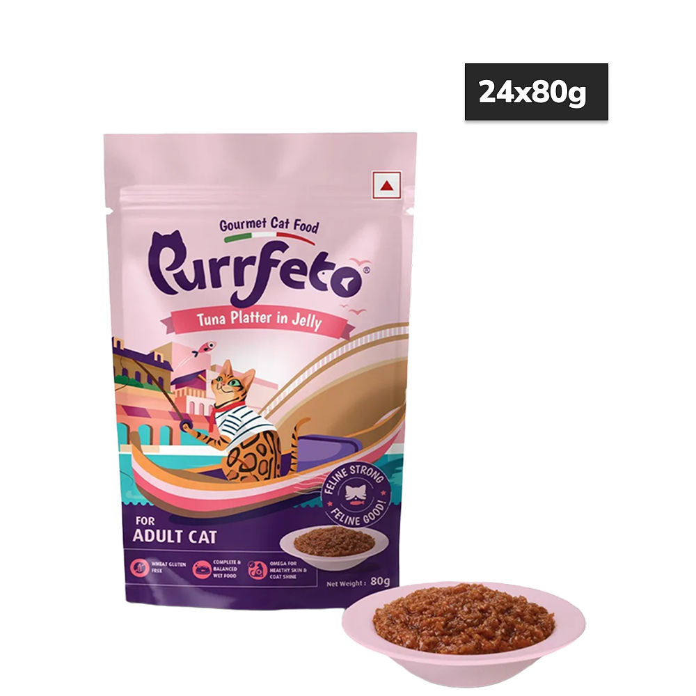 Purrfeto Tuna Recipe in Jelly Adult Cat Wet Food — image 6