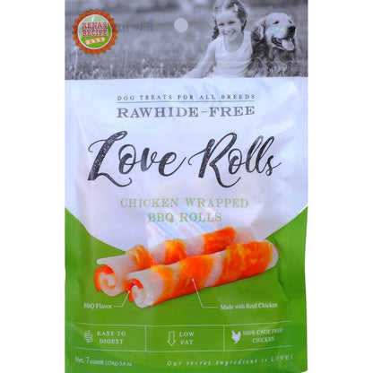 Rena Love Chicken Wrapped BBQ Rolls Dog Treats — image 6