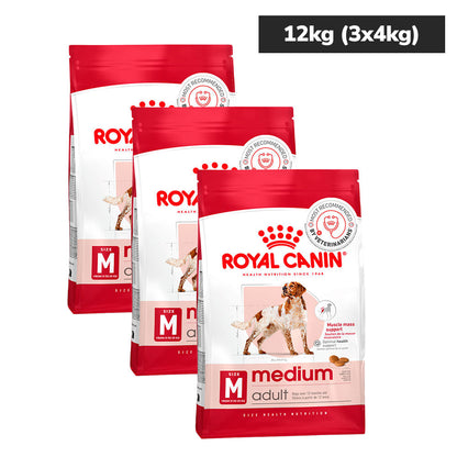 royal-canin-medium-adult-dog-dry-food 12kg (3x4kg)