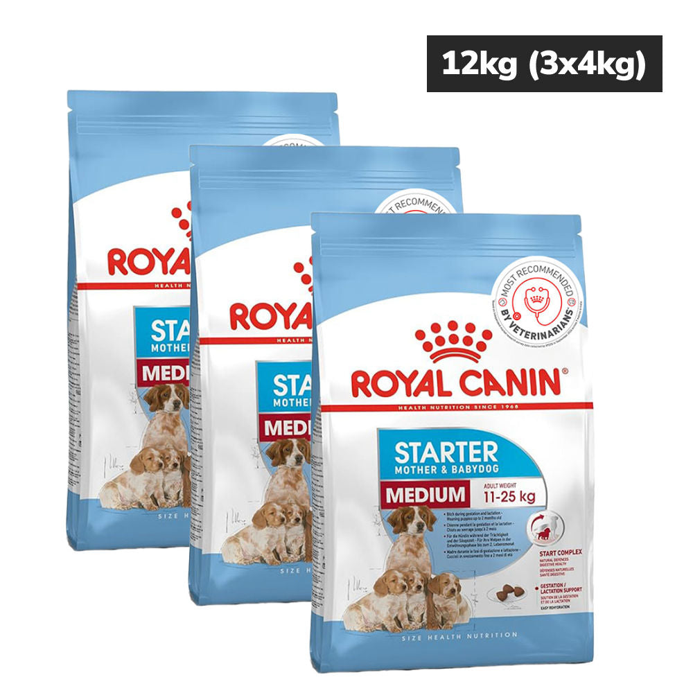royal-canin-medium-starter-dry-food-for-medium-breed-dog-and-puppies 12kg (3x4kg)