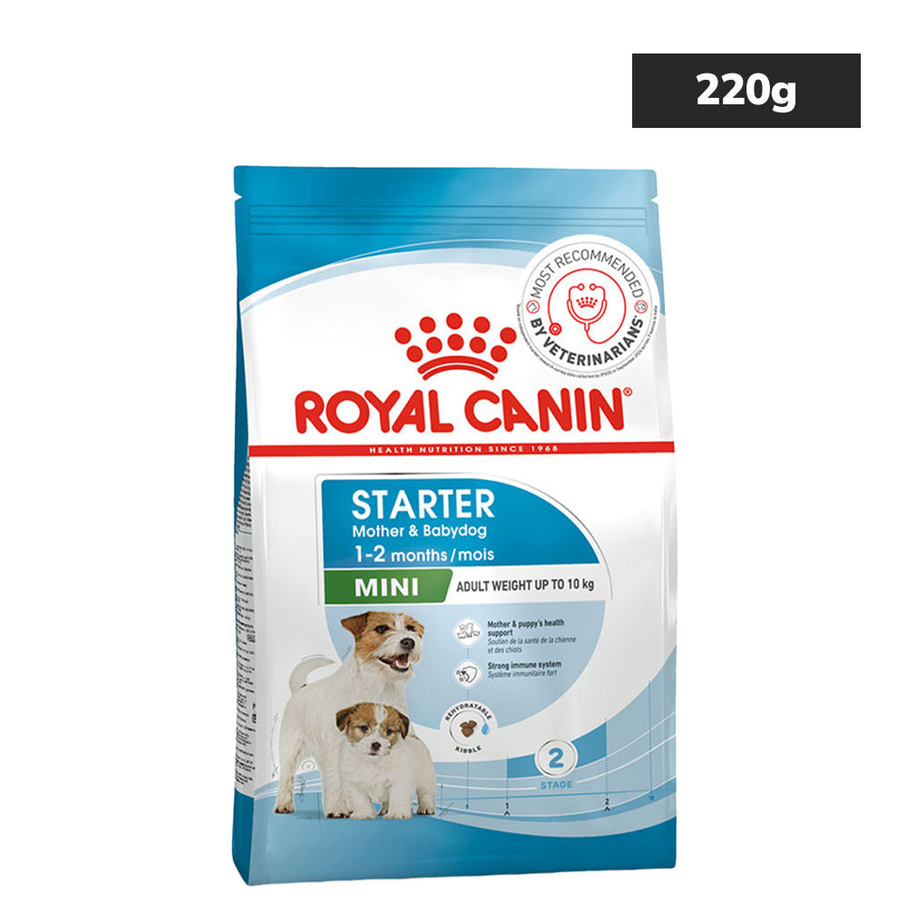 royal-canin-mini-starter-for-small-breed-dogs-and-puppies-dry-food 220g