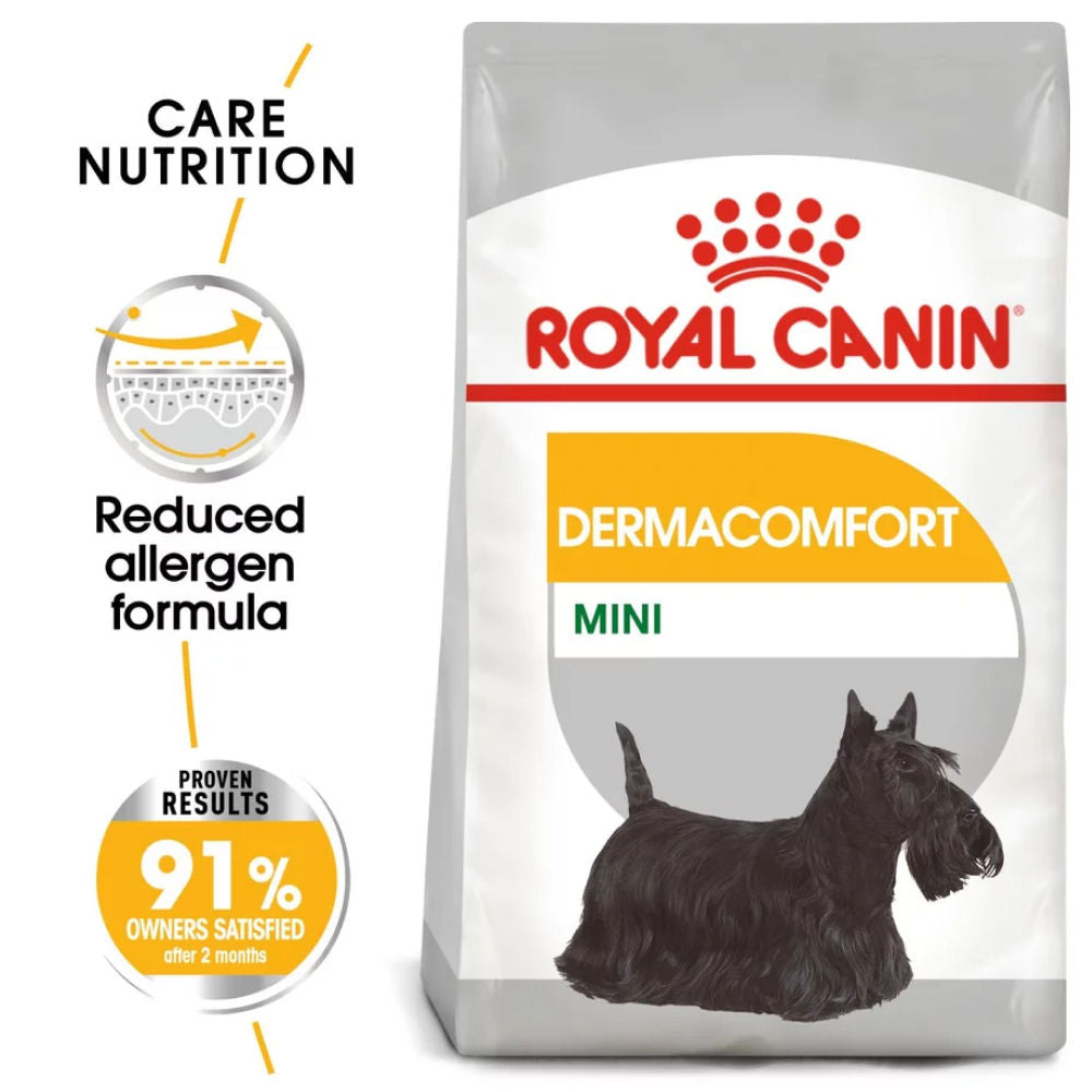Royal Canin Dermacomfort Mini for Small Dog Dry Food — side view