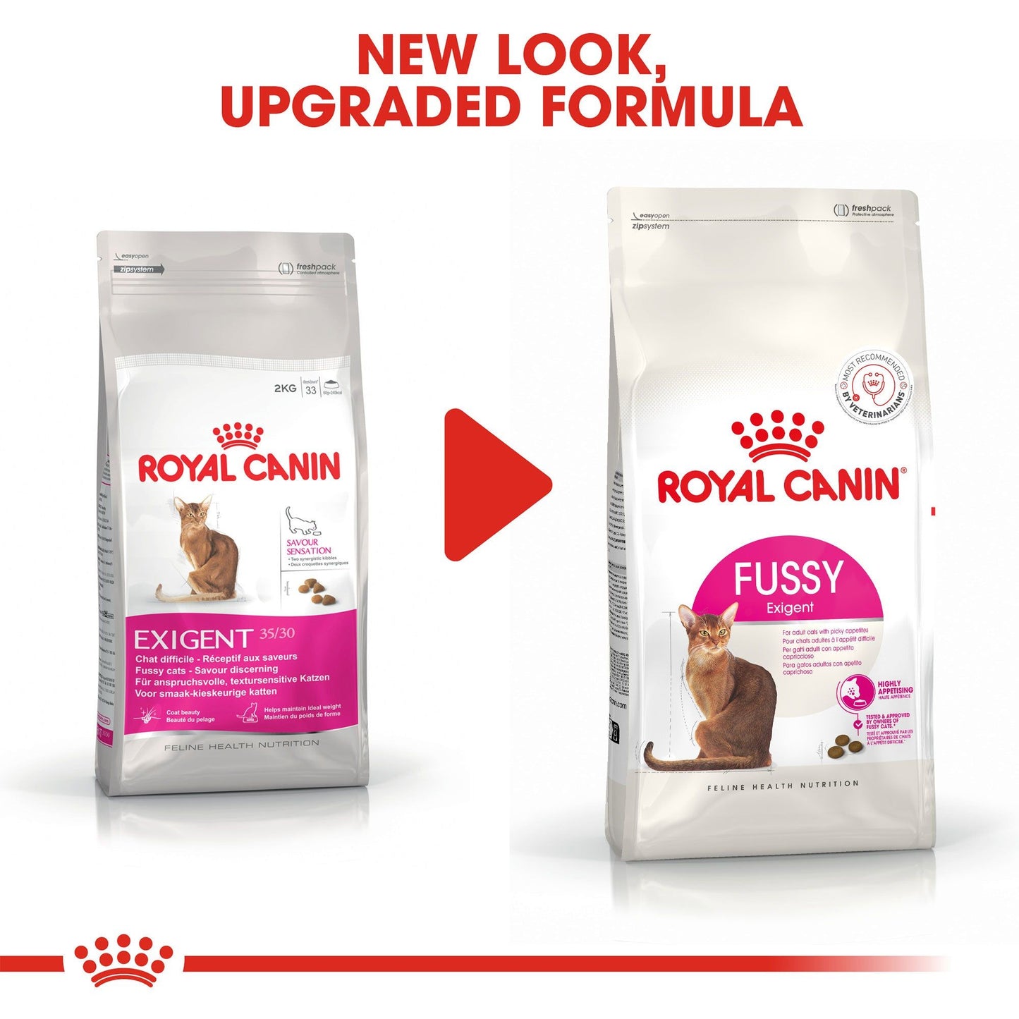 Royal Canin Fussy Exigent Cat Dry Food — side view