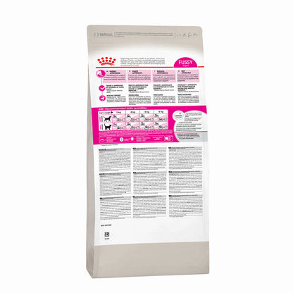 Royal Canin Fussy Exigent Cat Dry Food — in use