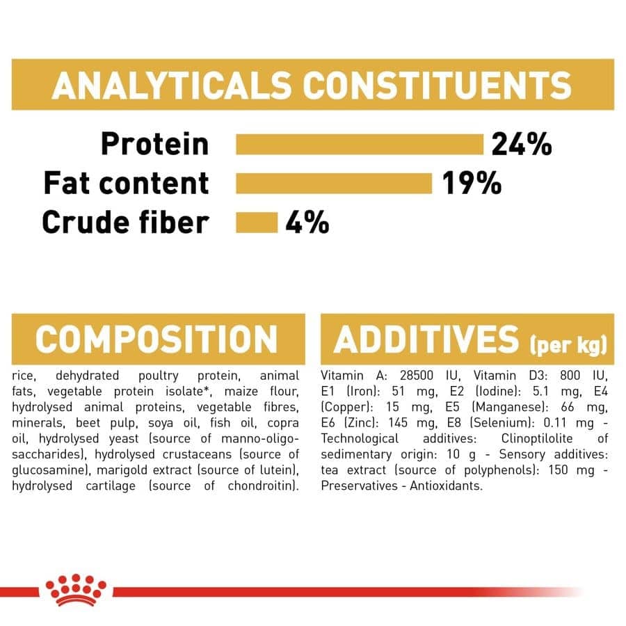 Royal Canin German Shepherd Adult Dog Dry Food — in use