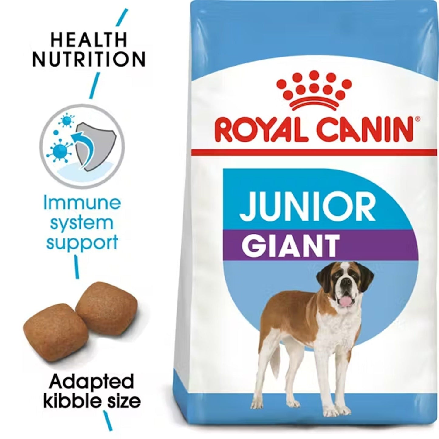 Royal Canin Giant Junior Dry Dog Food — side view