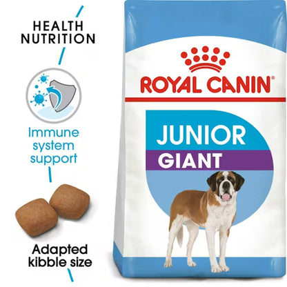 Royal Canin Giant Junior Dry Dog Food — side view