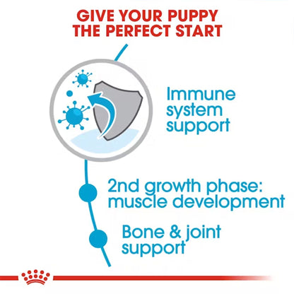 Royal Canin Giant Junior Dry Dog Food — back view