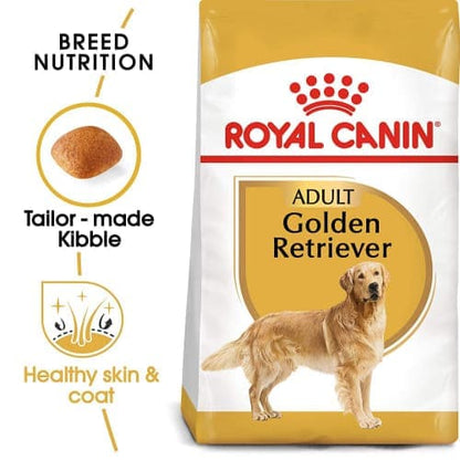 Royal Canin Golden Retriver Adult Dog Dry Food — back view