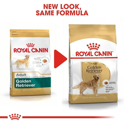 Royal Canin Golden Retriver Adult Dog Dry Food — in use