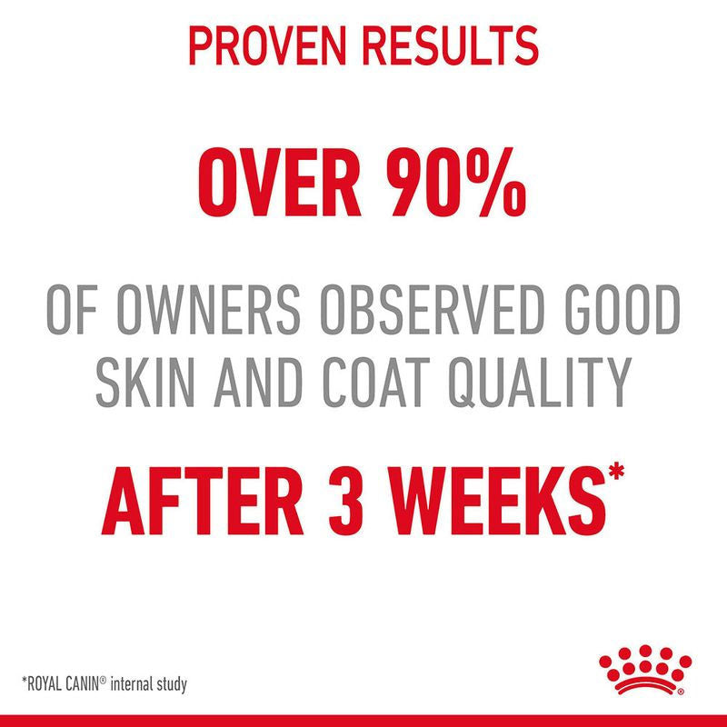 Royal Canin Hair & Skin Care Adult Gravy Cat Wet Food — detail shot