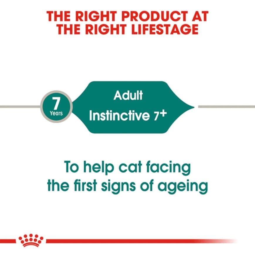Royal Canin Instinctive 7+ Gravy Cat Wet Food — back view