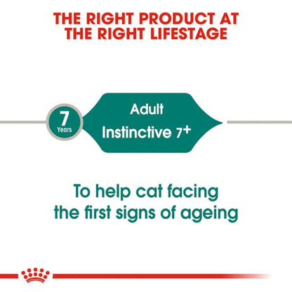 Royal Canin Instinctive 7+ Gravy Cat Wet Food — back view