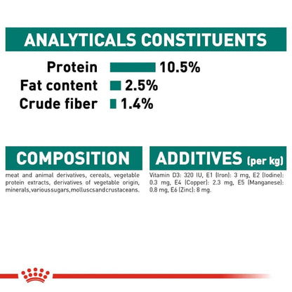 Royal Canin Instinctive 7+ Gravy Cat Wet Food — in use