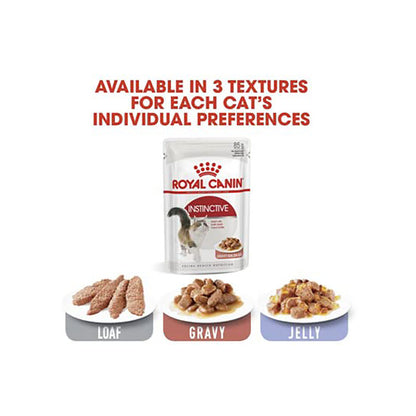 Royal Canin Instinctive Adult Gravy Cat Wet Food — side view