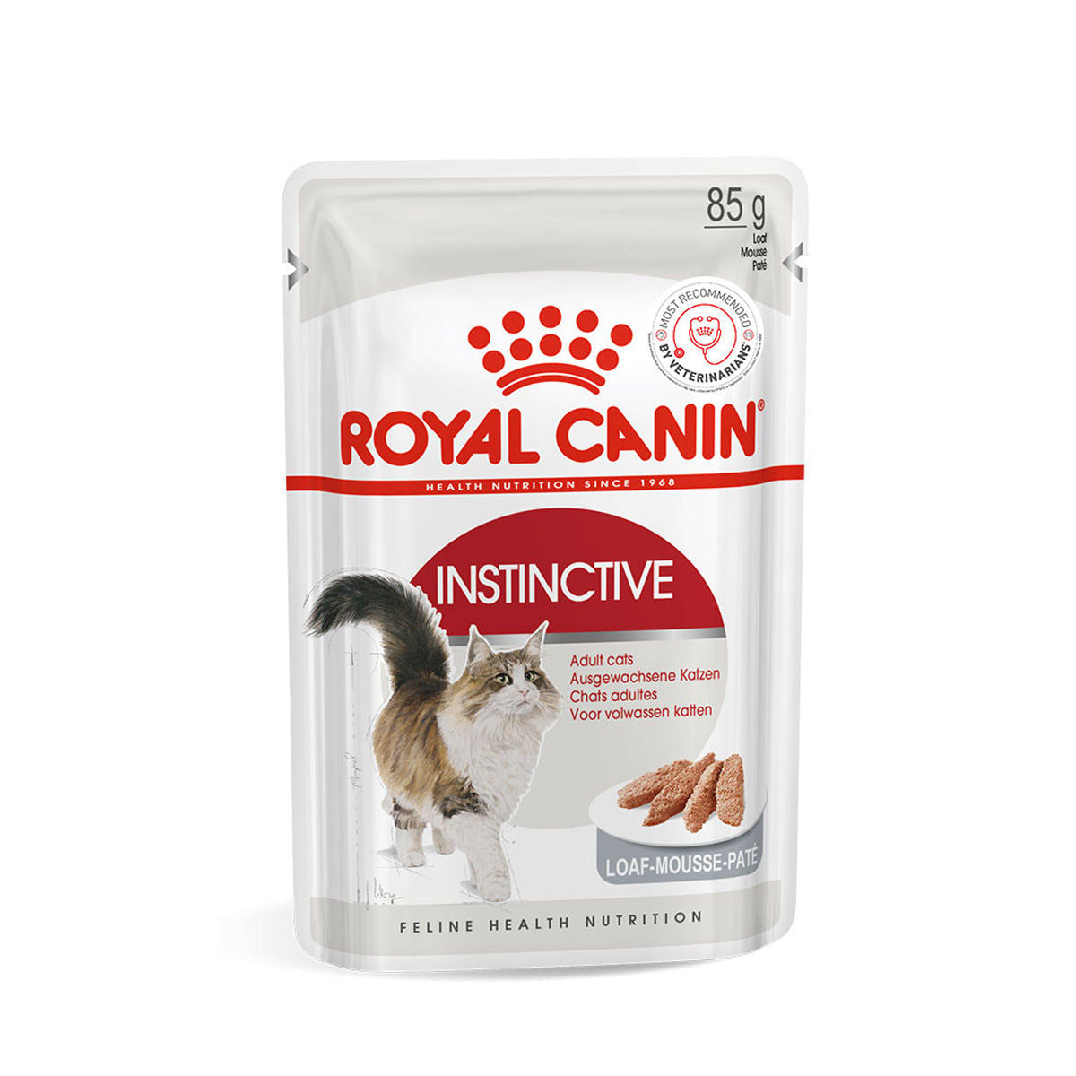 Royal Canin Loaf Mousse Instinctive Gravy Adult Wet Cat Food Bgb