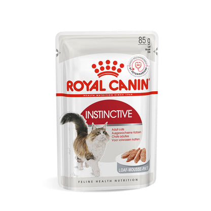 Royal Canin Loaf Mousse Instinctive Gravy Adult Wet Cat Food Bgb