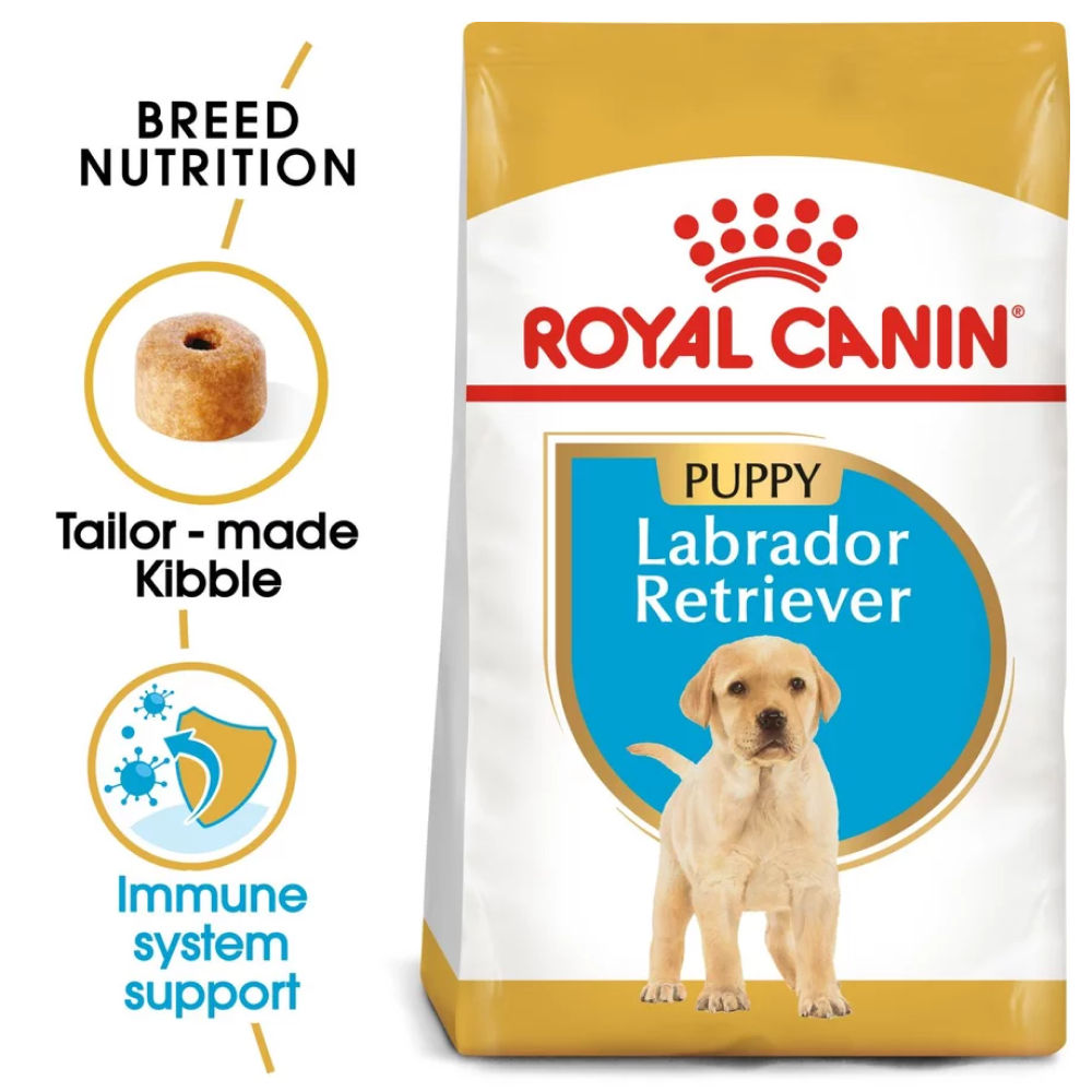Royal Canin Labrador Retriever Puppy Dog Dry Food — side view