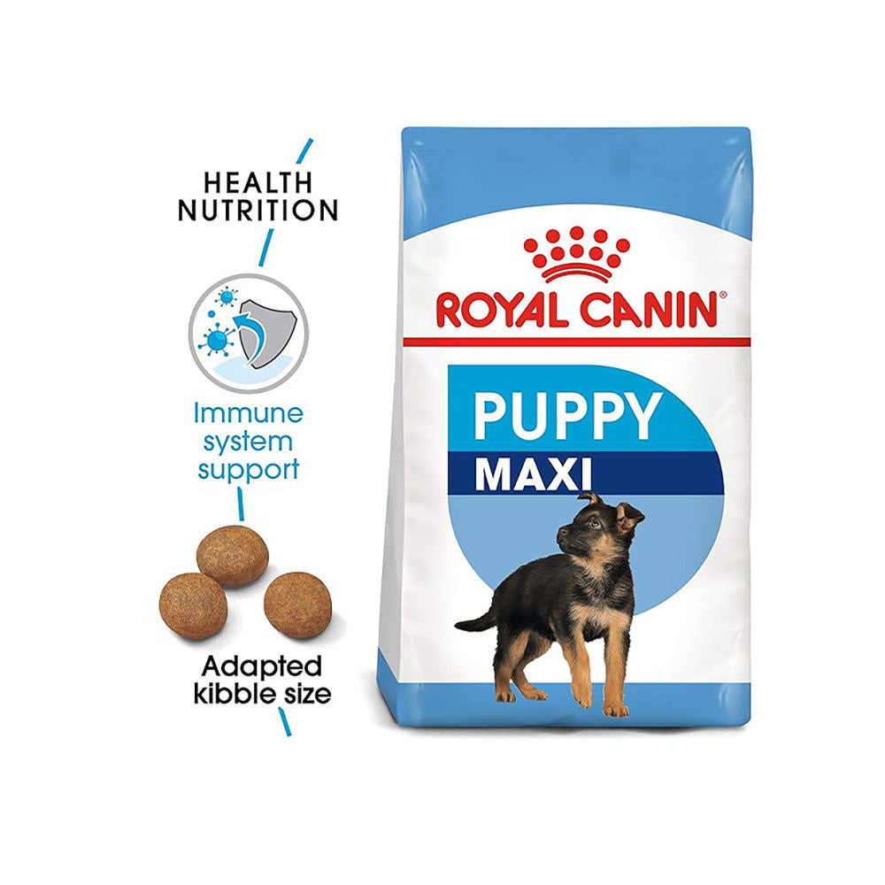 Royal Canin Maxi Puppy Dog Dry Food — side view
