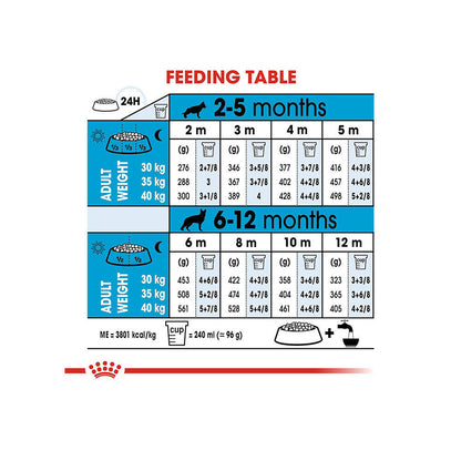 Royal Canin Maxi Puppy Dog Dry Food — in use