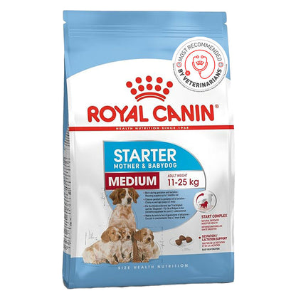 Royal Canin Medium Starter Dry Food For Medium Breed Dog And Puppies