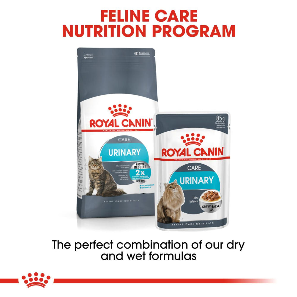 Royal Canin Urinary Care Adult Gravy Cat Wet Food — back view