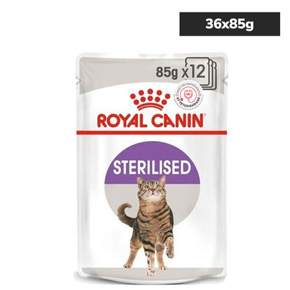 Royal Canin Sterilised/Neutered Gravy Adult Cat Wet Food — image 6