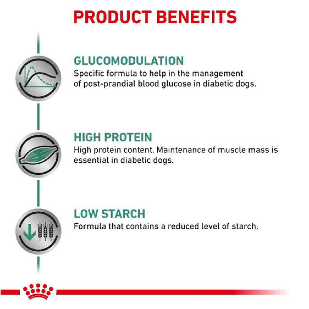Royal Canin Diabetic Canine Dry Dog Food - Image 4