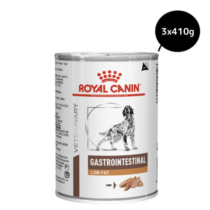 Royal Canin Intestinal Low Fat Loaf Canned Wet Dog Food — in use