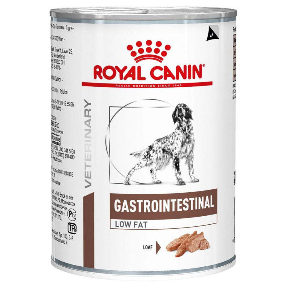 Royal Canin Veterinary Diet Gastrointestinal Dog Wet Food — side view