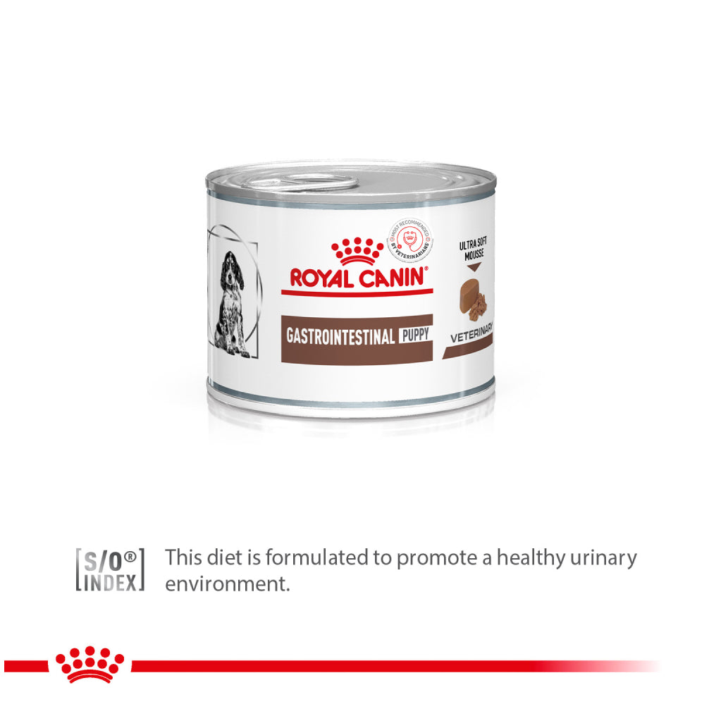 Royal Canin Veterinary Diet Gastrointestinal Puppy Food Can Wet Food — side view