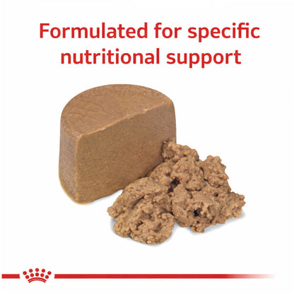 Royal Canin Veterinary Diet Gastrointestinal Puppy Food Can Wet Food — detail shot
