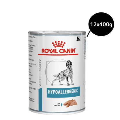Royal Canin Veterinary Diet Hypoallergenic Dog Wet Food — detail shot