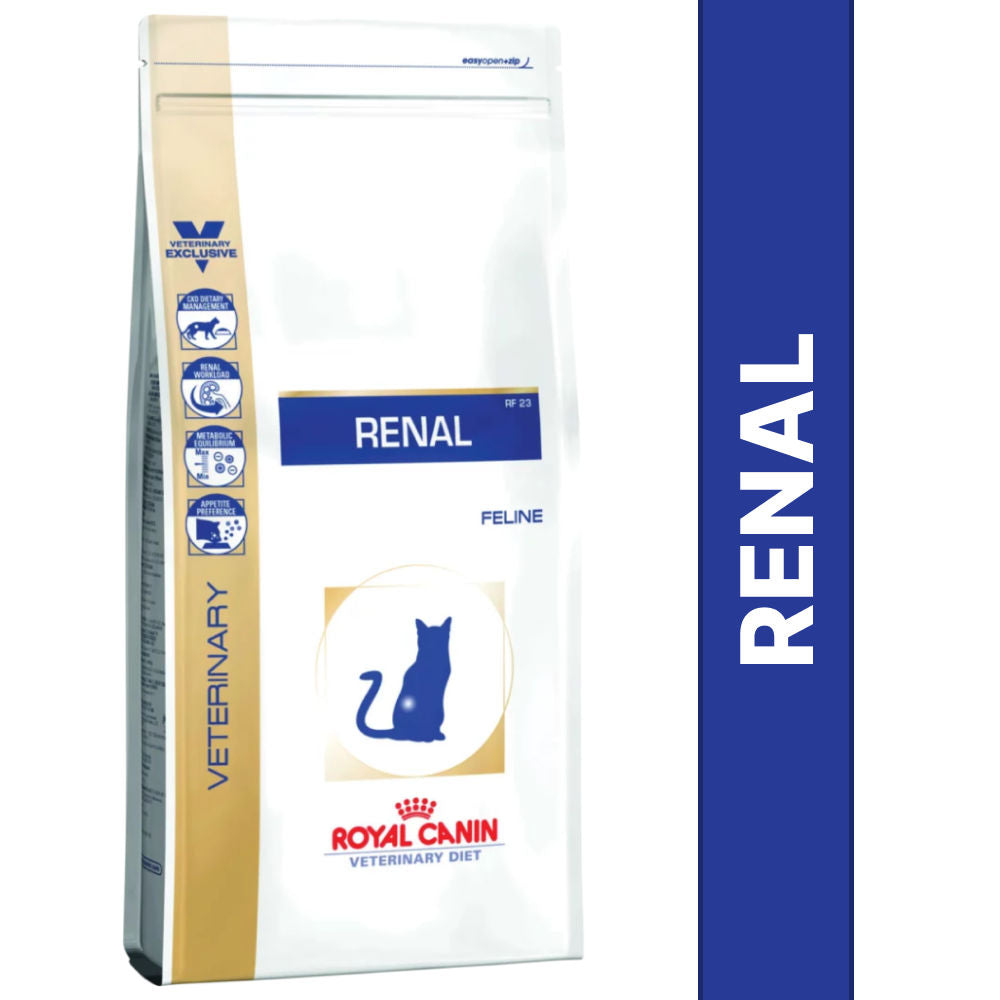 Royal Canin Veterinary Diet Renal Adult Cat Dry Food — side view