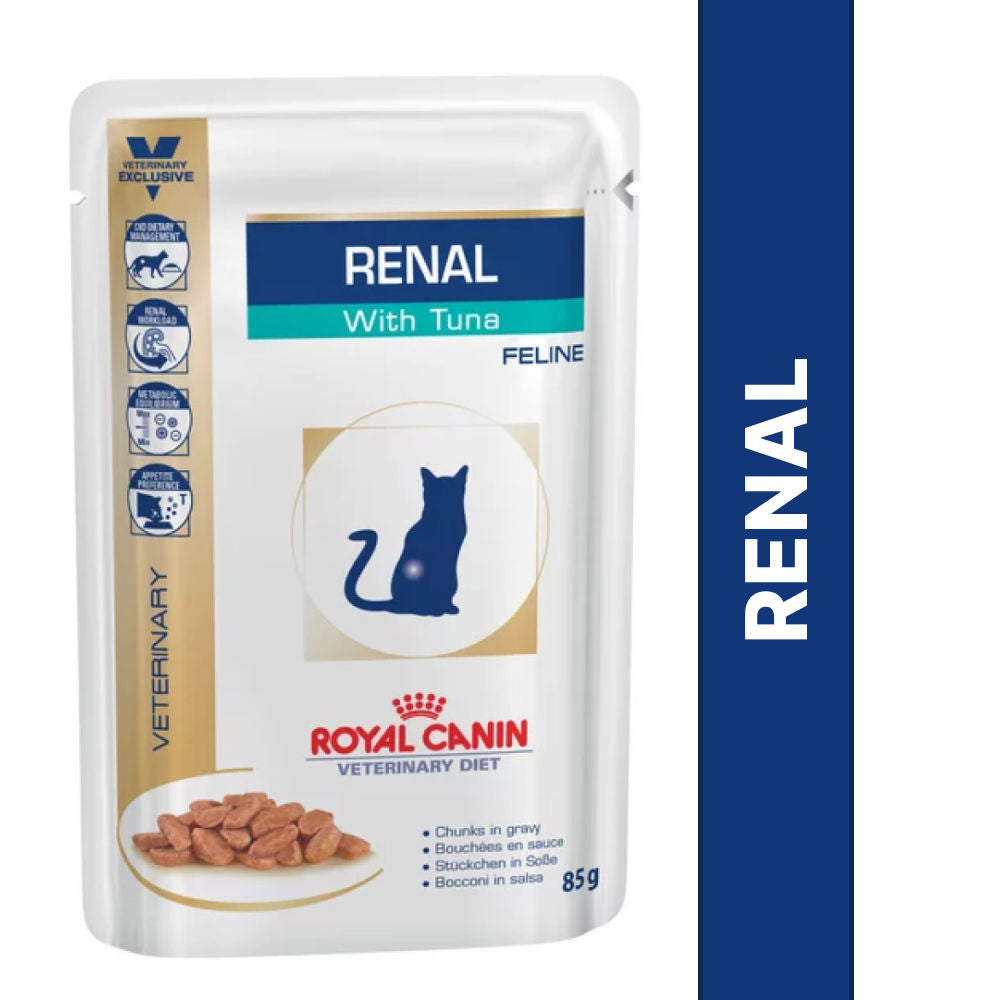 Royal Canin Veterinary Diet Renal Fish Adult Cat Wet Food — back view