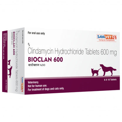 savavet-bioclan-tablet 600mg